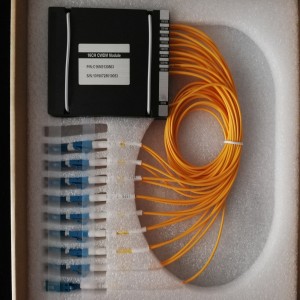 1×16 16CH CWDM MUX splitter with LC/UPC connectors