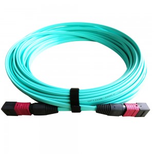MPO 12 Core Ribbon Flat Indoor Fiber Optic Cable